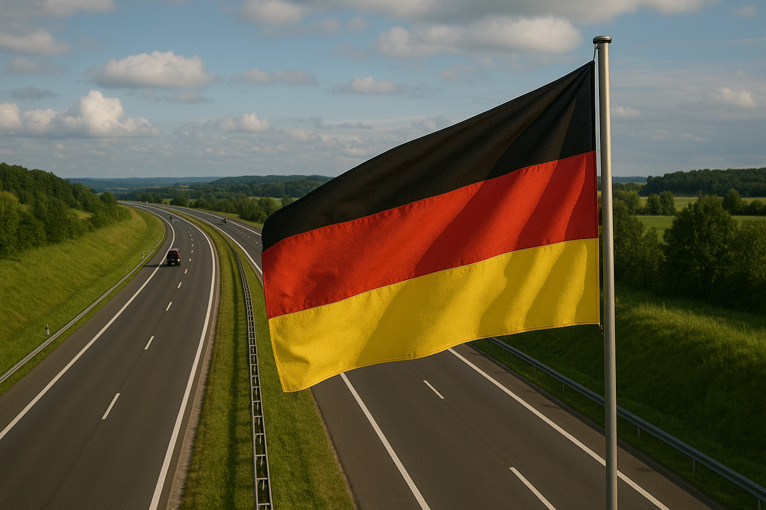 Dálniční známka Německo 2025 – německá dálnice