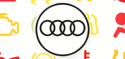 Kontrolky v autě Audi