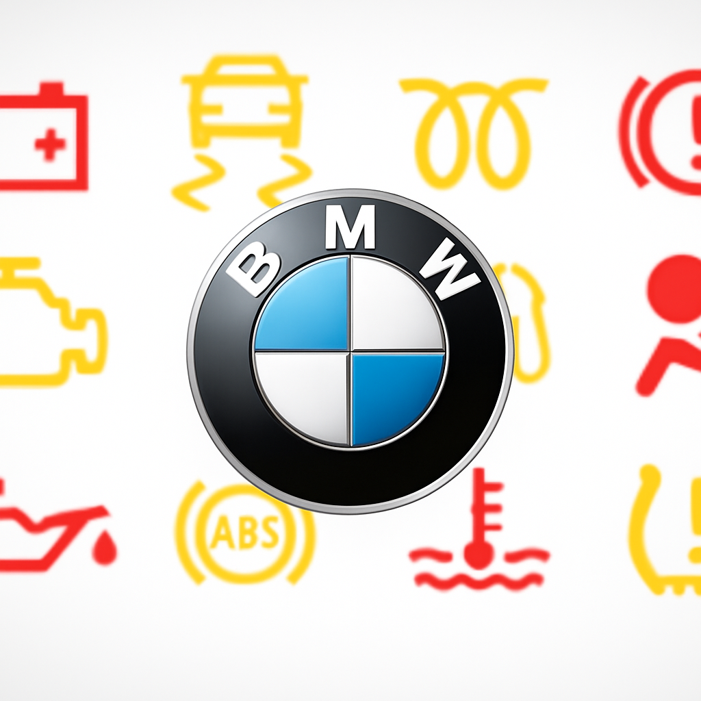 Kontrolky v autě BMW – přehled svítících kontrolek na palubní desce